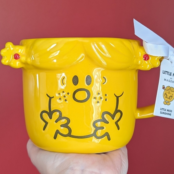 BACK IN STOCK 🔥 Little Miss x Magenta LITTLE MISS SUNSHINE Mug - Picture 2 of 7